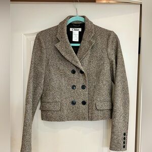 Women's Brown Wool Jacket